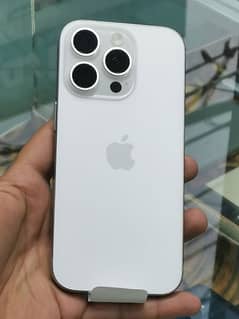 Iphone 16pro JV 256gb LLA white Titanium Brand New 0 cycle charge