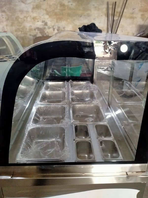 Salad Bar Display Counter Chiller for sale 1