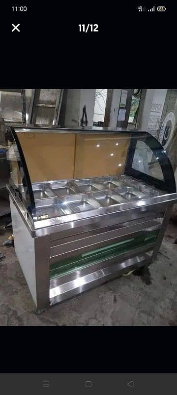 Salad Bar Display Counter Chiller for sale 4