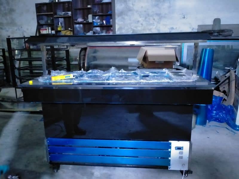 Salad Bar Display Counter Chiller for sale 7