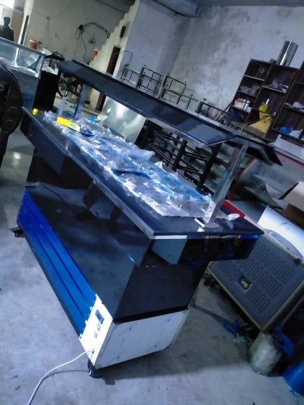 Salad Bar Display Counter Chiller for sale 9