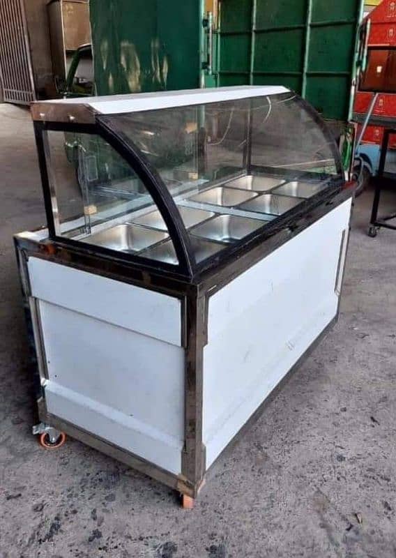 Salad Bar Display Counter Chiller for sale 0