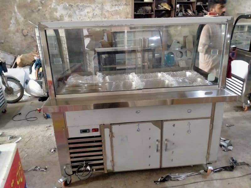 Salad Bar Display Counter Chiller for sale 18