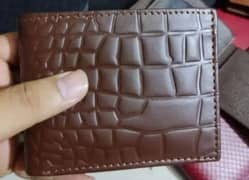 Wallet made with high quality leather.