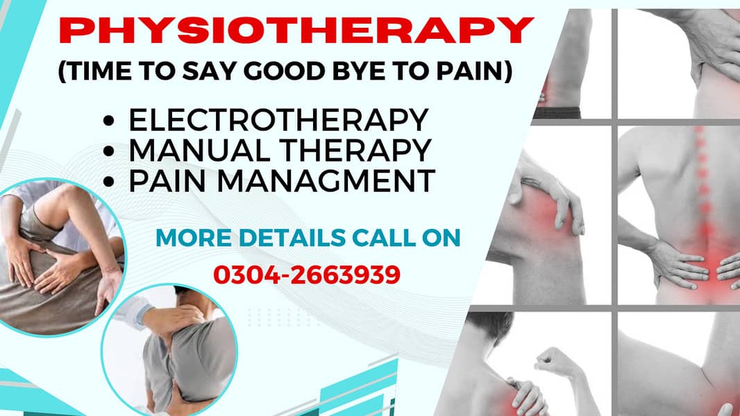 Physiotherapy Service | Manual Exercise Home Visit Karachi 03042663939 0