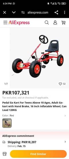 pedal go kart for teens above 10ages