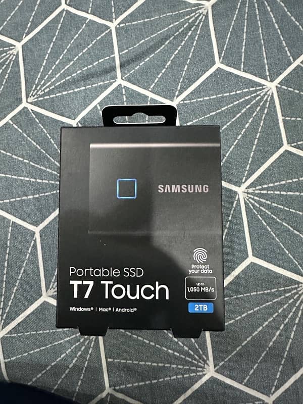 Samsung Ssd T7 touch 2 TB 0