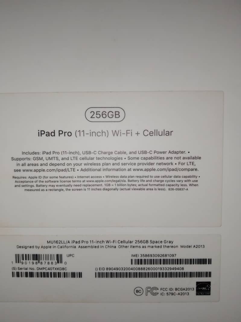 Ipad pro 11 inch 8