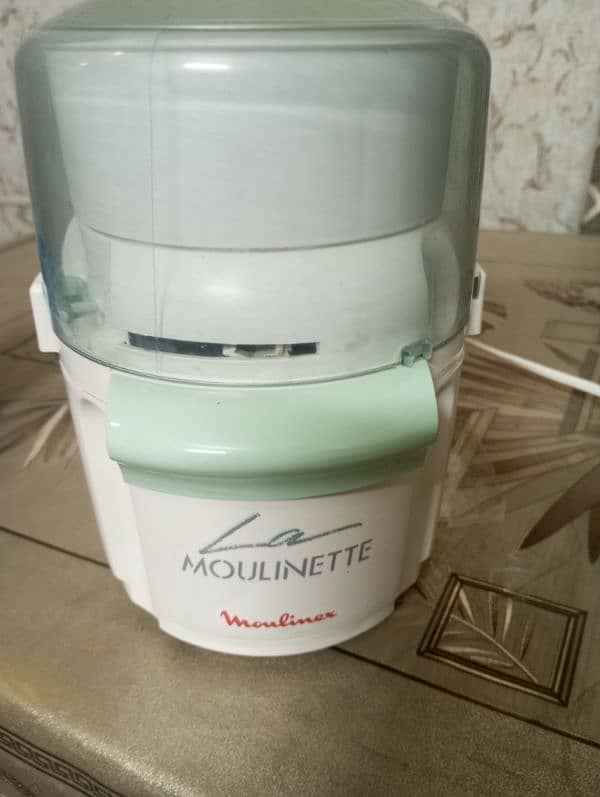 molinex chopper for sale lightly used 0