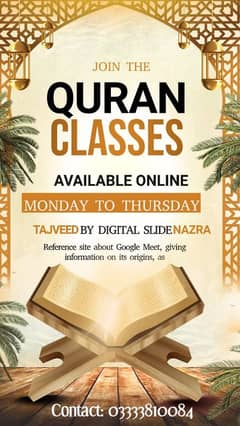 Online Tajweed Quran Classes:  with Digital Methods