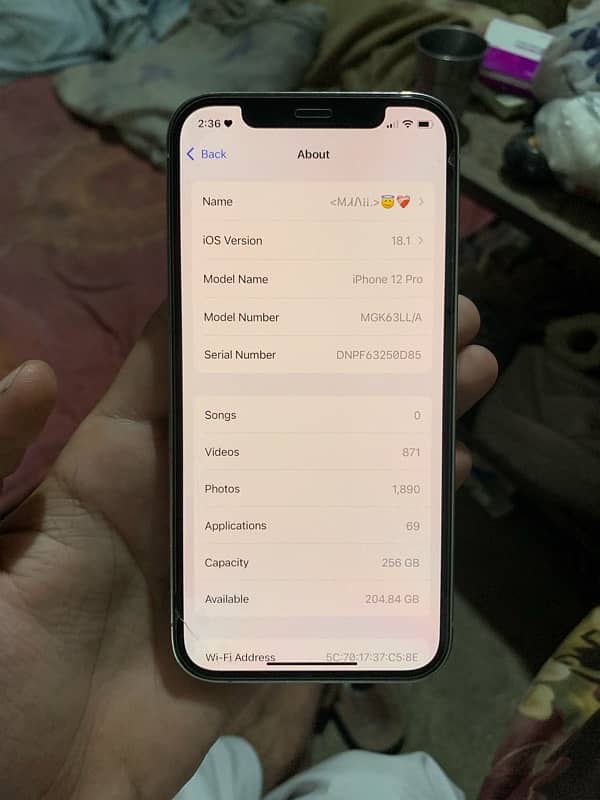 IPhone 12 Pro non pta 256 gb 1