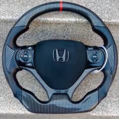 Honda Rebirth Carbon fiber steering