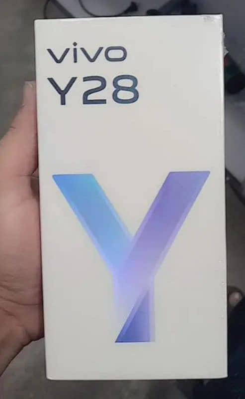 vivo y28 just box open non active 0