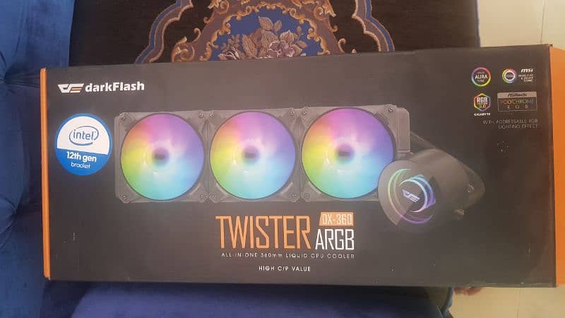 Darkflash Twister dx360 aio cpu cooler 0