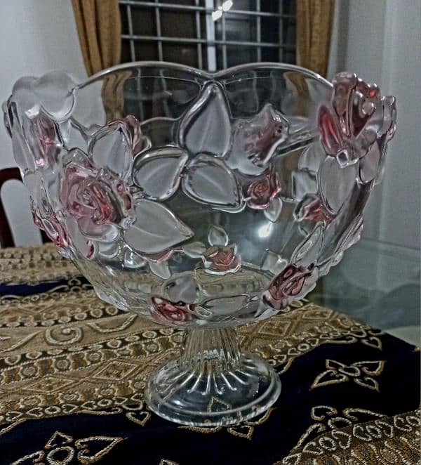 Crystal Vase And Fruit Bowl For Dining Table 7