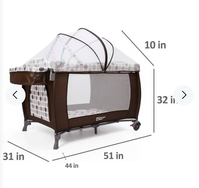 playpen portable cot 1