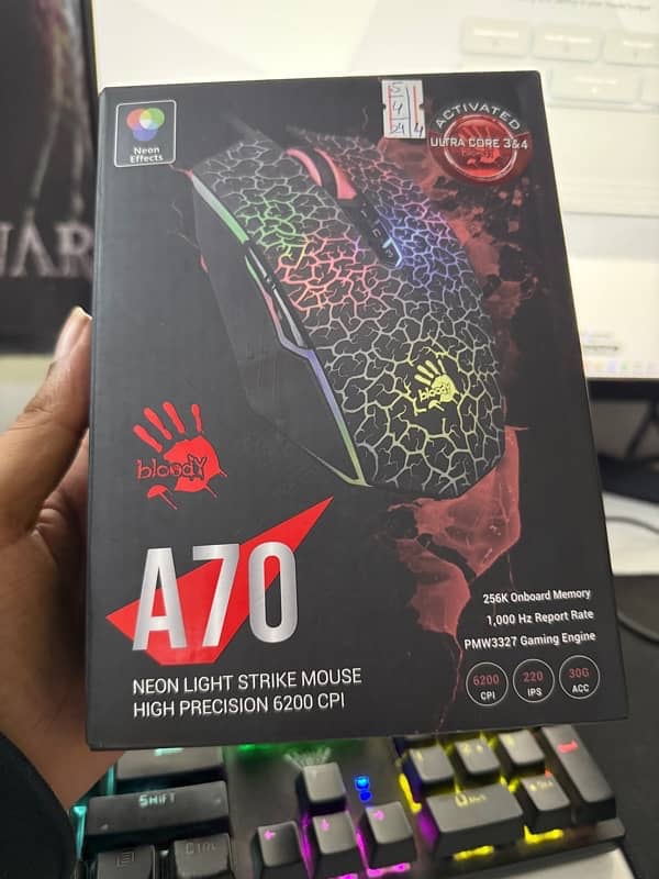 Bloody A70 RGB Gaming Mouse 0