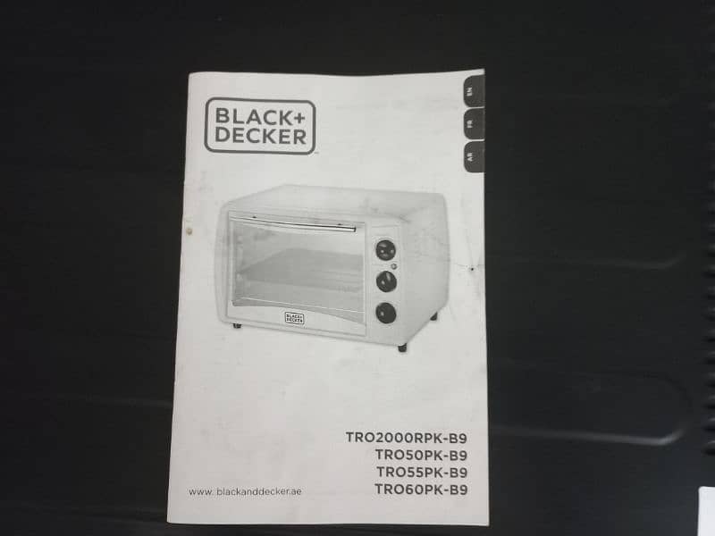 Brand New Black & Decker Electric Oven 35Ltr 8