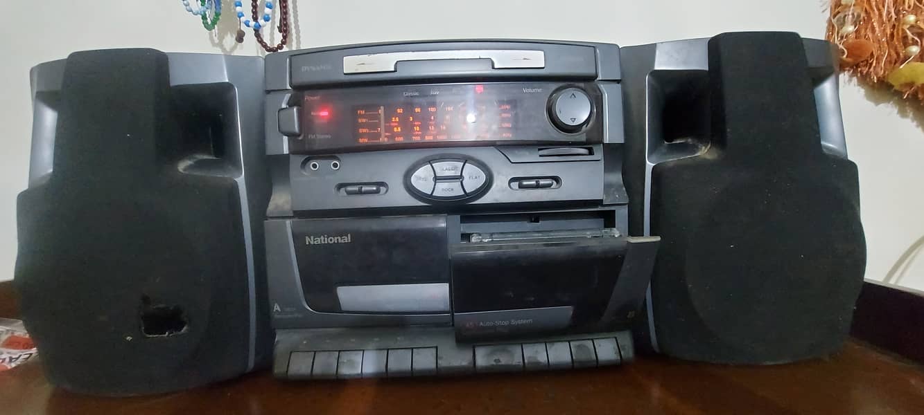 Dual Cassette player and recorder from National 1