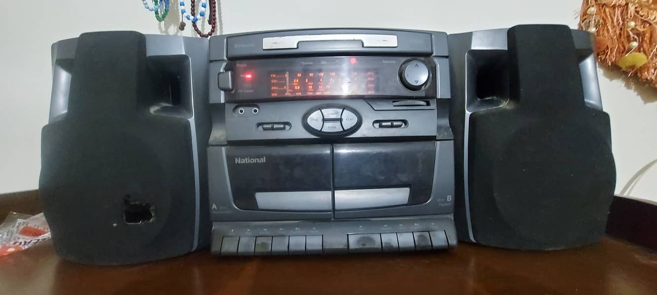 Dual Cassette player and recorder from National 2