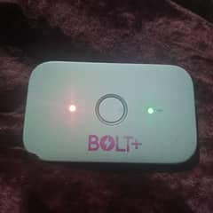 Zong 4g bolt plus internet wifi hotspt 03301480520