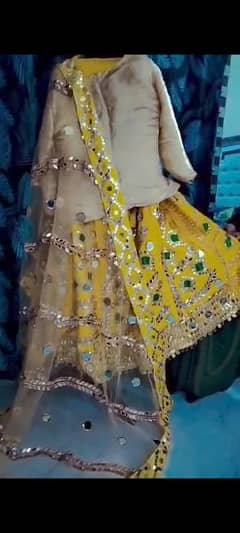 mehndi dress