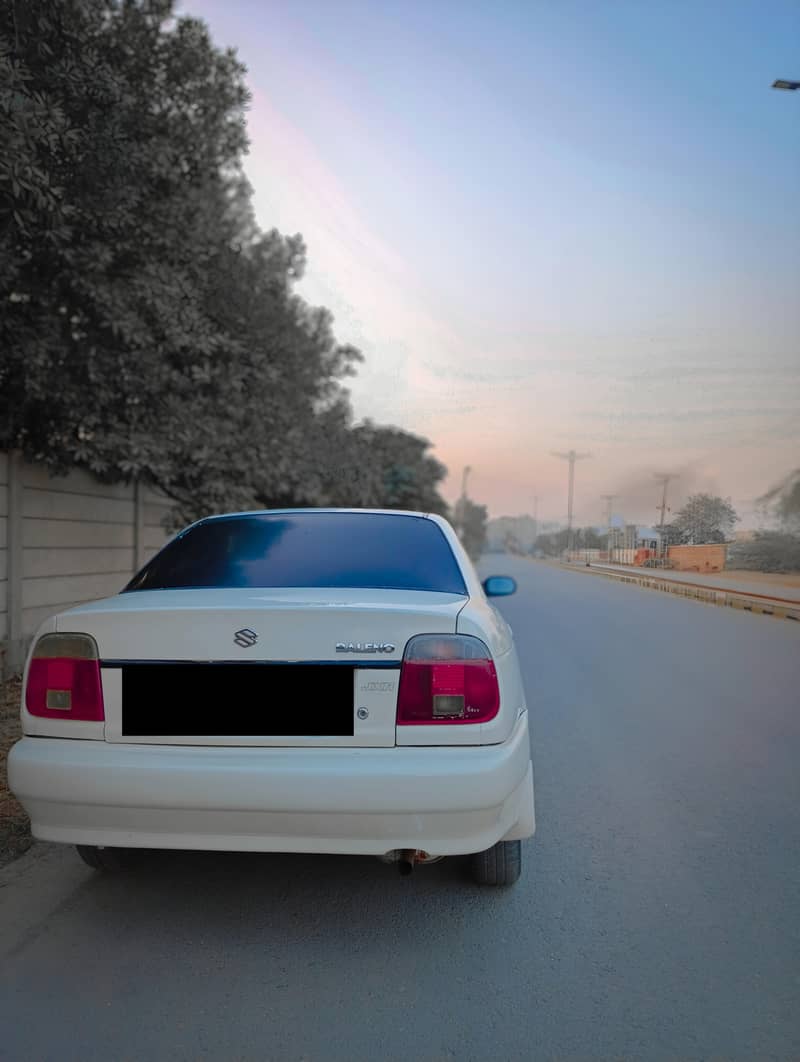 Suzuki Baleno 2005 JXR White Color 3