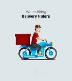 Need a bike rider any one interested contact on 03130905009