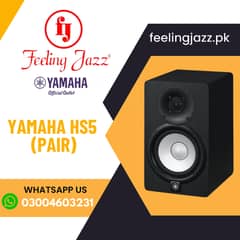 Yamaha HS5 Studio Powered Monitor Speakers (Brand New Box Pack) Pair