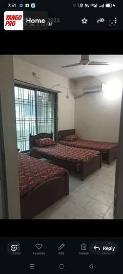 furnished Rooms available just like apartment Call waqas 0308-2881758