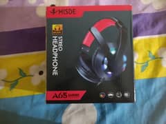 Stereo Headphones,New condition,With REB Lights,A65 Gaming Headset