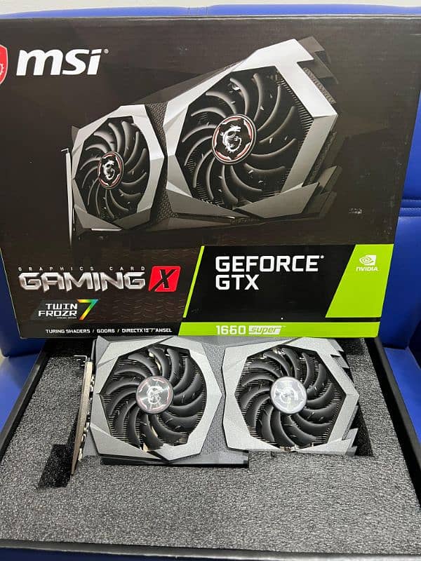 MSI GeForce GTX 1650 SUPER Gaming X 4GB GDDR6 Graphics Card 0