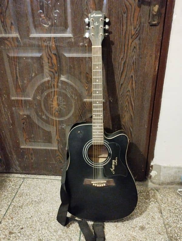 guitar in best condition professional guitar with bag and stand 0