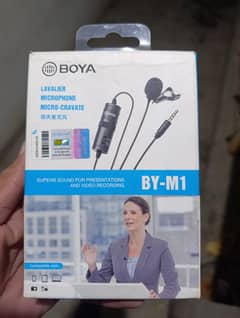 Boya mic, BY-M1, 100% original boya mic, good Condition Urgent Sale.