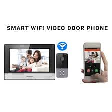 Electric Main gate Door lock/ audio video door bell doorbell intercom