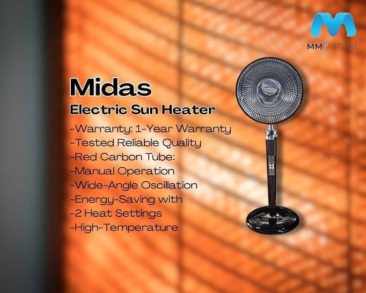 Midas Fan Heater | Manual | Best Price 0