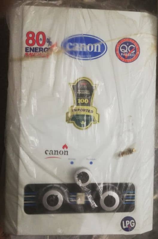 Canon Instant Gas Water Heater 6Liter. Model CA-600 White. 1