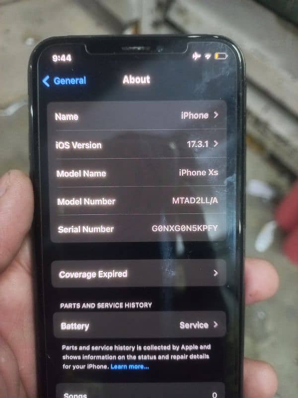 i phone xs condition 10/9 3