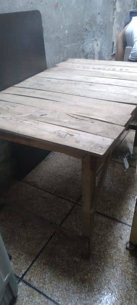 table and bench 1