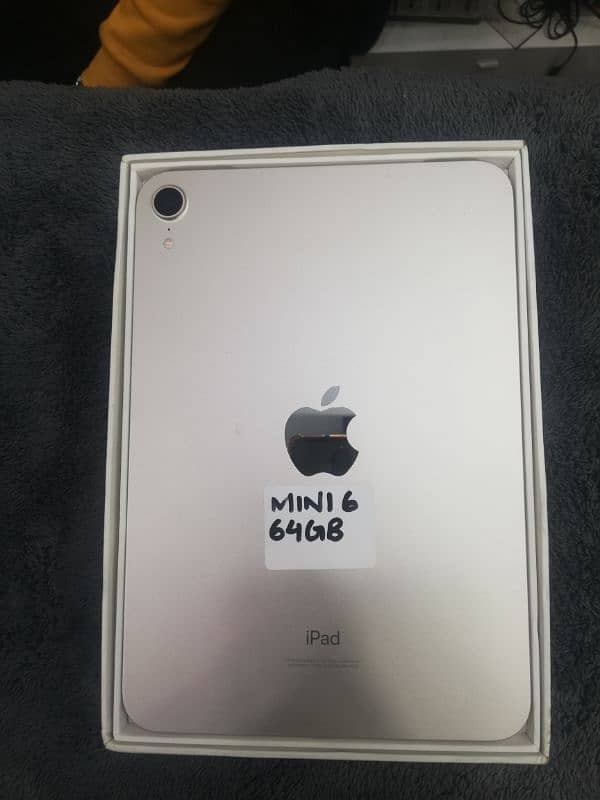 Apple ipad mini 6  64gb starlight 0