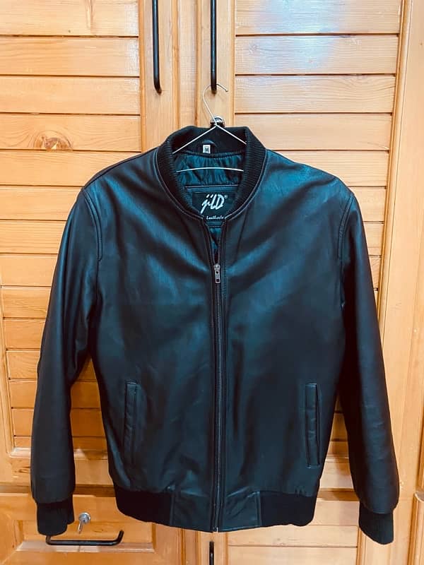 bomber leather jacket 2