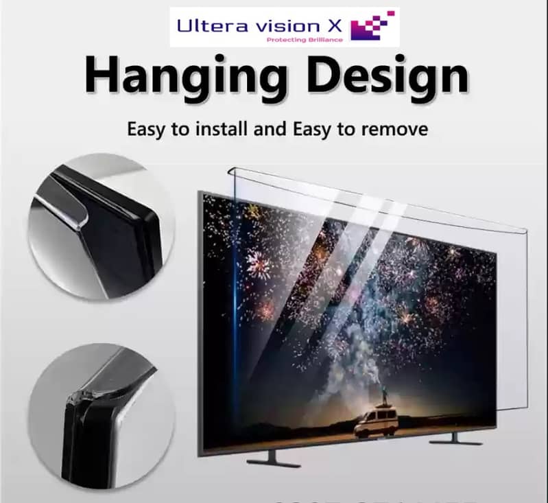 Ultra vision screen Protector for you Led-Available in different sizes 1