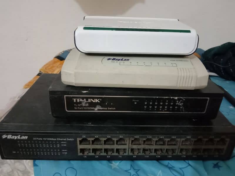 Tp Link Tenda 8port 16port switch 1