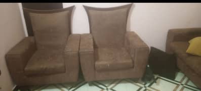 used but look like a new 7 seater sofa set