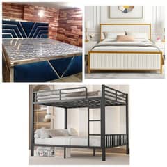 Double Bed | Stainless Steel Bed | Single Bed | Bed Set | Furniture