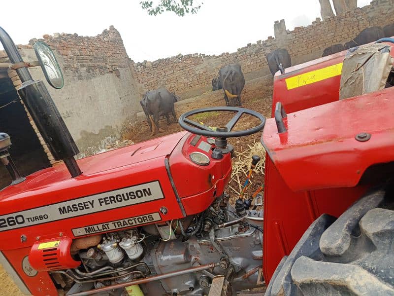 Massey 260 Tracter Good Conditions New Tyre New Battery self Start 7