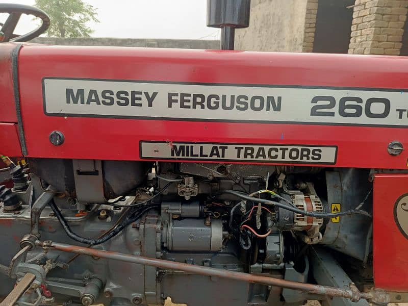 Massey 260 Tracter Good Conditions New Tyre New Battery self Start 8