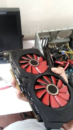 xfx rx 580 8gb gpu used (sealed) price negotiable