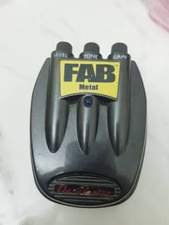 Danelectro FAB Metal guitar pedal.