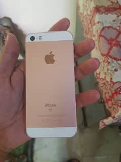 iphone se rose color 10/10 lush condition Non pta